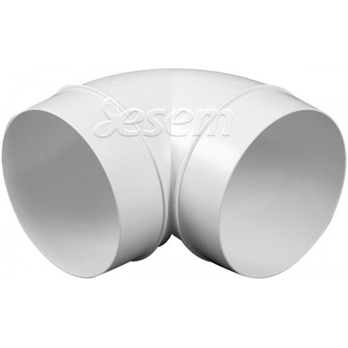 Plastikinė ortakio alkūnė EKO-23 | el-vent.com™